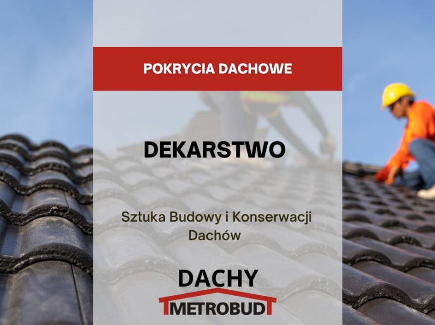 Dekarstwo – Sztuka Budowy i Konserwacji Dachów