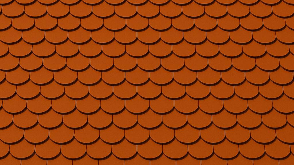 Obrazek przedstawia dachówkę karpiówkę